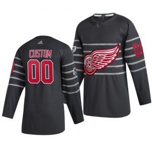 Pánské NHL Detroit Red Wings dresy Personalizované 2020 NHL All Star Šedá