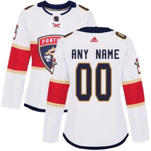Dámské NHL Florida Panthers dresy Personalizované Adidas Venkovní Bílý Authentic