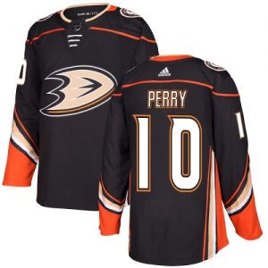 Pánské NHL Anaheim Ducks dresy Corey Perry 10 Černá Authentic Domácí