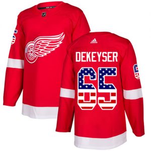 Danny Dekeyser Detroit Red Wings Reebok Authentic Practice