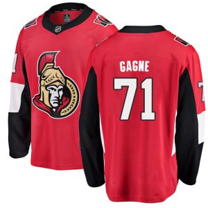 Pánské NHL Ottawa Senators dresy 71 Gabriel Gagne Breakaway Červené Fanatics Branded Domácí
