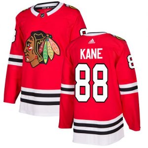 Pánské NHL Chicago Blackhawks dresy 88 Patrick Kane Authentic Červené Adidas Domácí