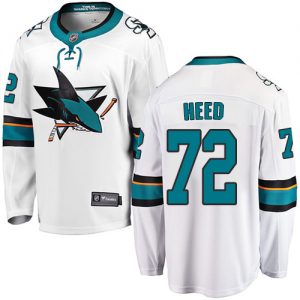 Dětské NHL San Jose Sharks dresy 72 Tim Heed Breakaway Bílý Fanatics Branded Venkovní