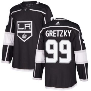 Dětské NHL Los Angeles Kings dresy Wayne Gretzky 99 Authentic Černá Adidas Domácí